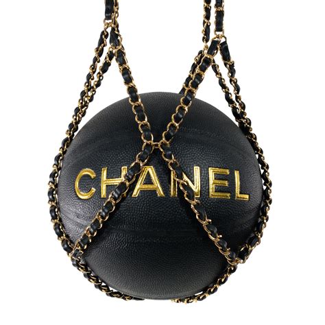 ballon de basket chanel|Chanel chain bag.